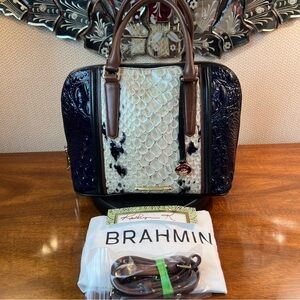 Brahmin Vivian in “Glacier Carlisle” EUC Rare